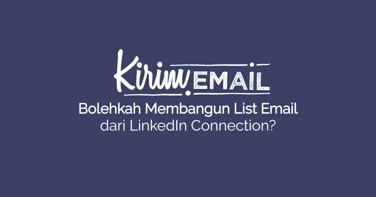 Bolehkah Membangun List Email