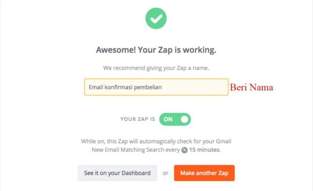 Apa itu Zapier dan Study Kasus Cara Mengintegrasikan Gmail dan KIRIM.EMAIL dengan Zapier - 8