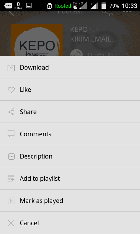 Tutorial Mendengarkan KEPO-KIRIM.EMAIL Podcast Dari HP Android Anda - 12