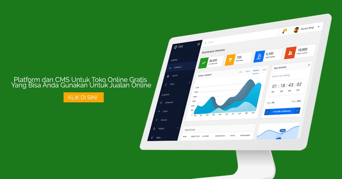 Platform dan CMS Untuk Toko Online Gratis Yang Bisa Anda Gunakan Untuk Jualan Online