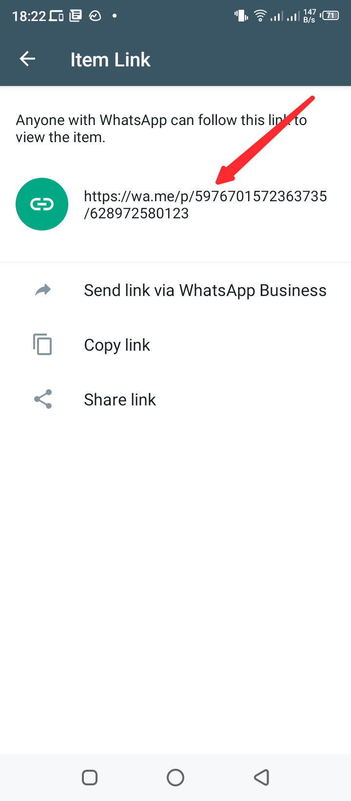 Cara Membuat Link Katalog Whatsapp Business - 9