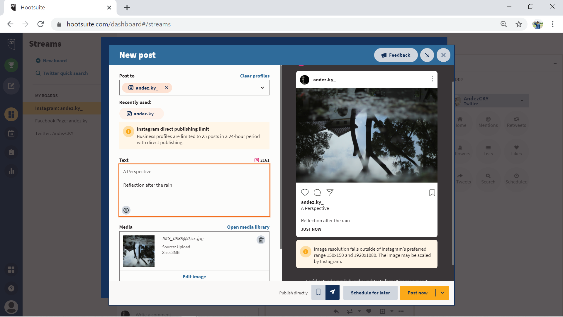 Dua Cara Mudah Upload Foto Di Instagram Lewat PC