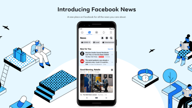 Facebook News Diluncurkan, Siap Saingi Google News? - 1