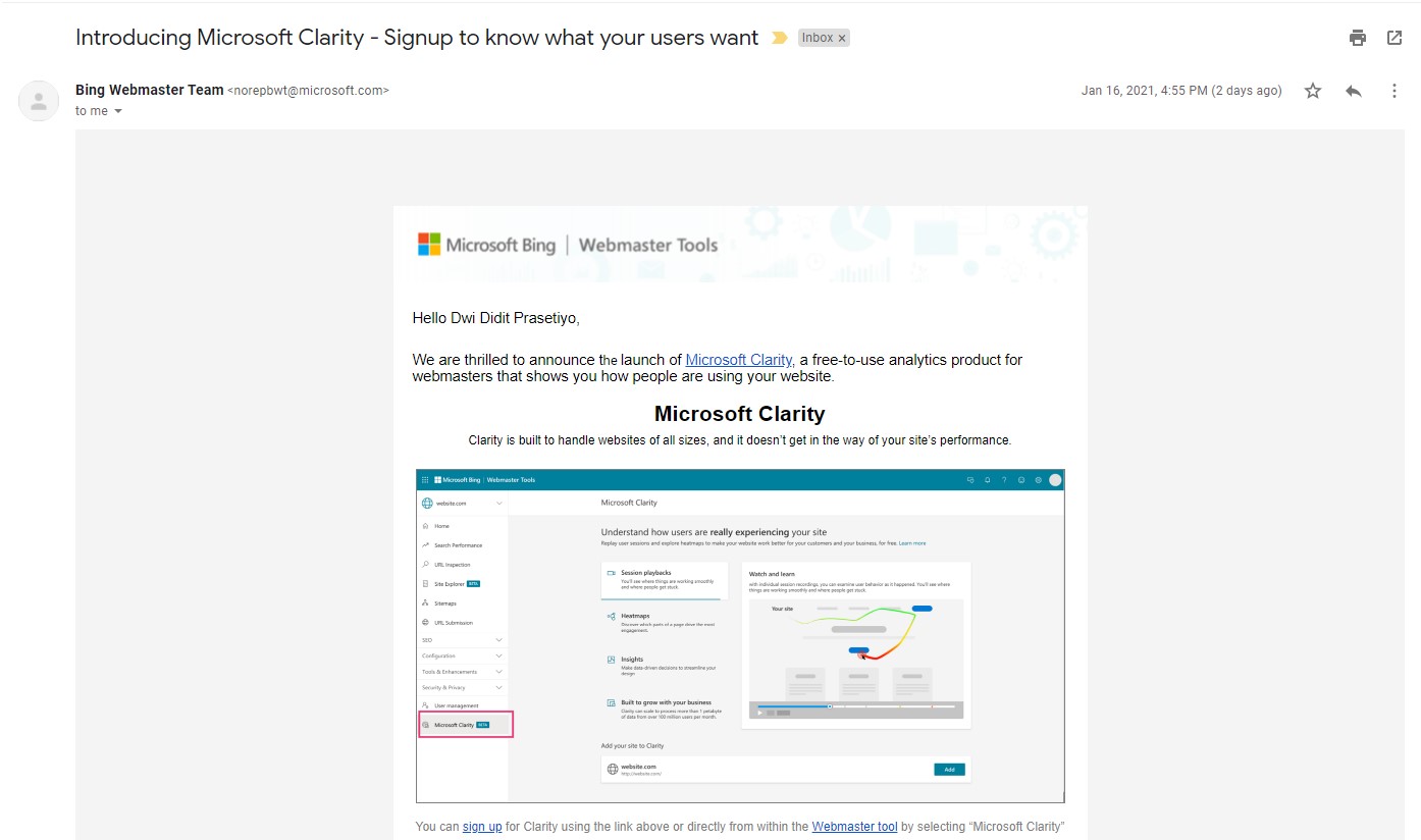 Microsoft Clarity Diluncurkan, Google Analytics Jadi Terancam? - 1