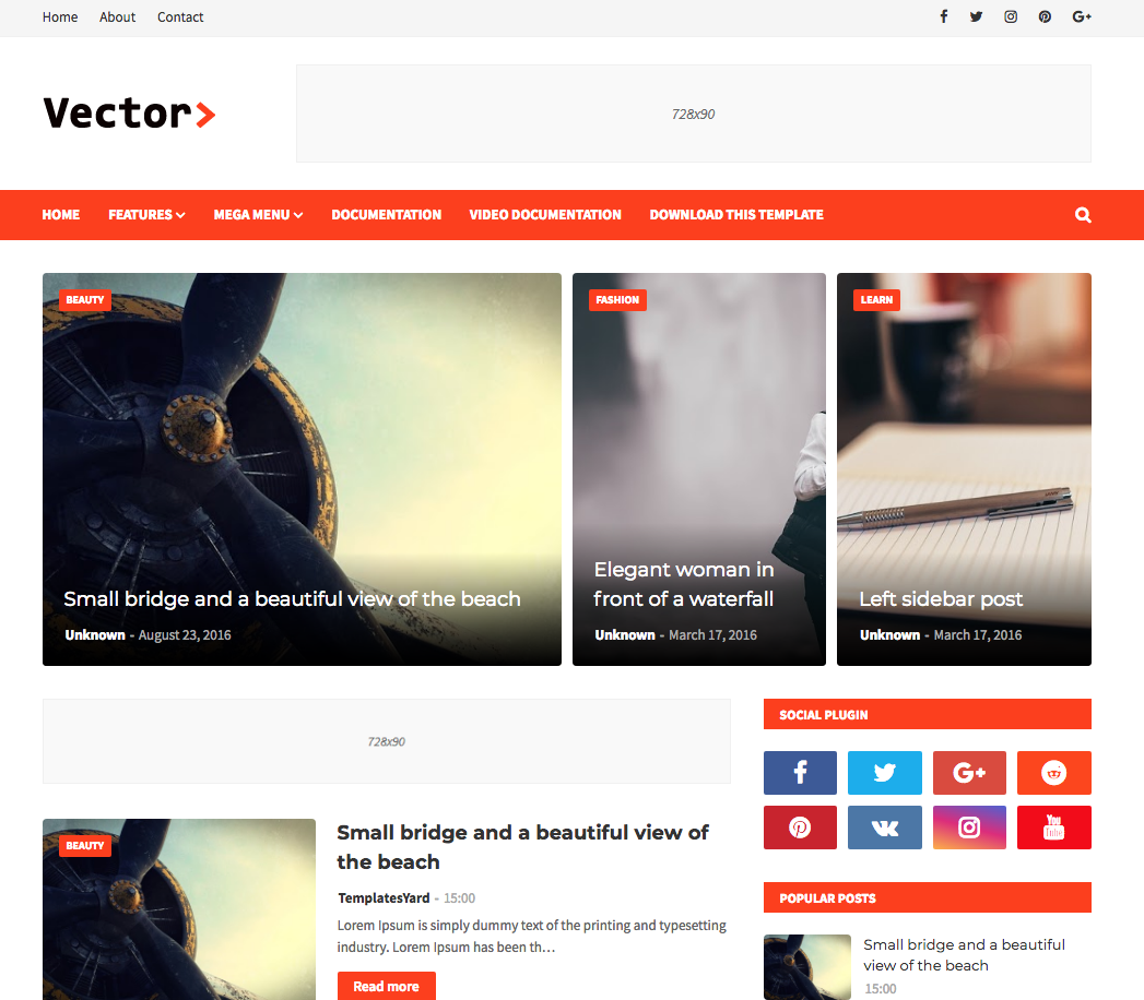 10+ Template Blogger Keren, Responsive & SEO Friendly 2022