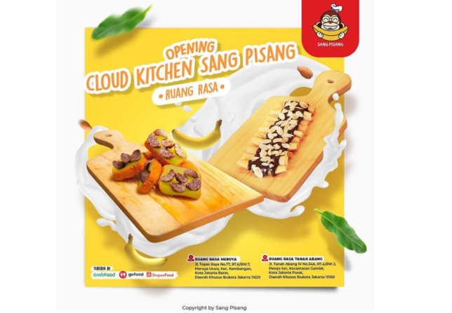 contoh iklan produk makanan dari sang pisang