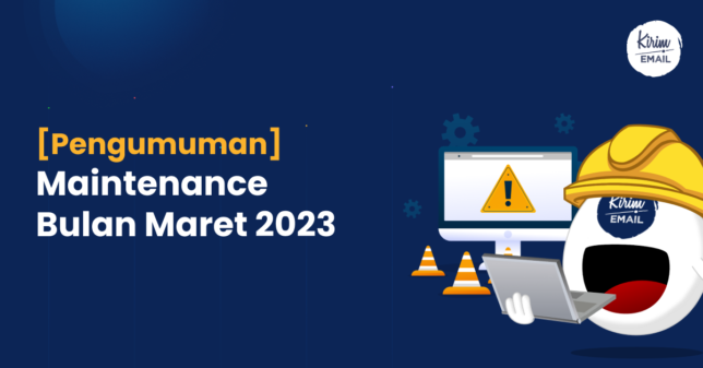 [Pengumuman] Maintenance Bulan Maret 2023