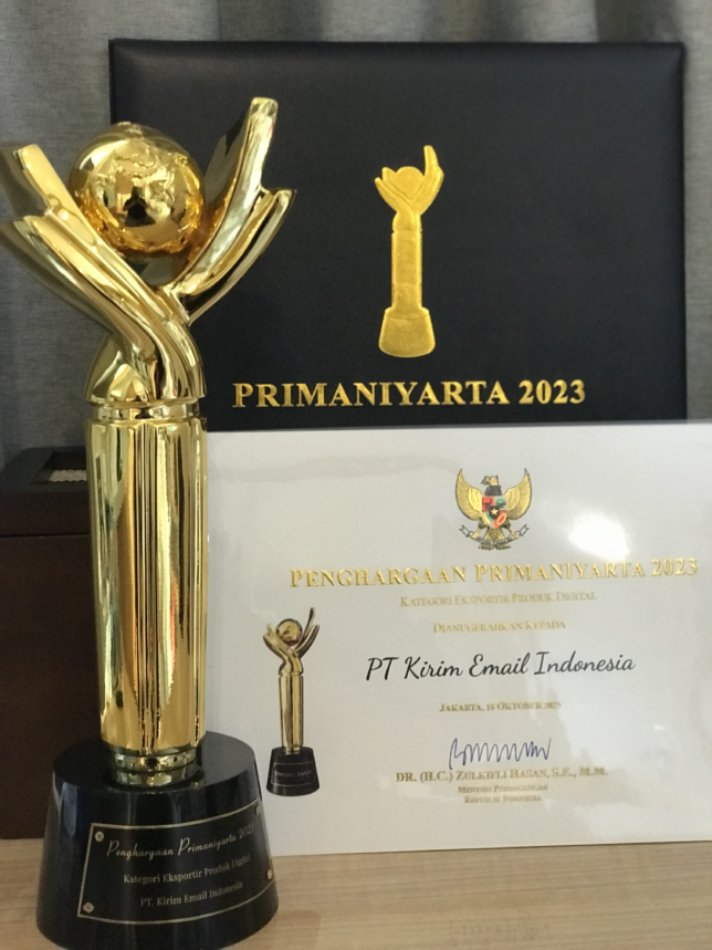 Penghargaan Primaniyarta Eksportir Produk Digital 2023 - 3